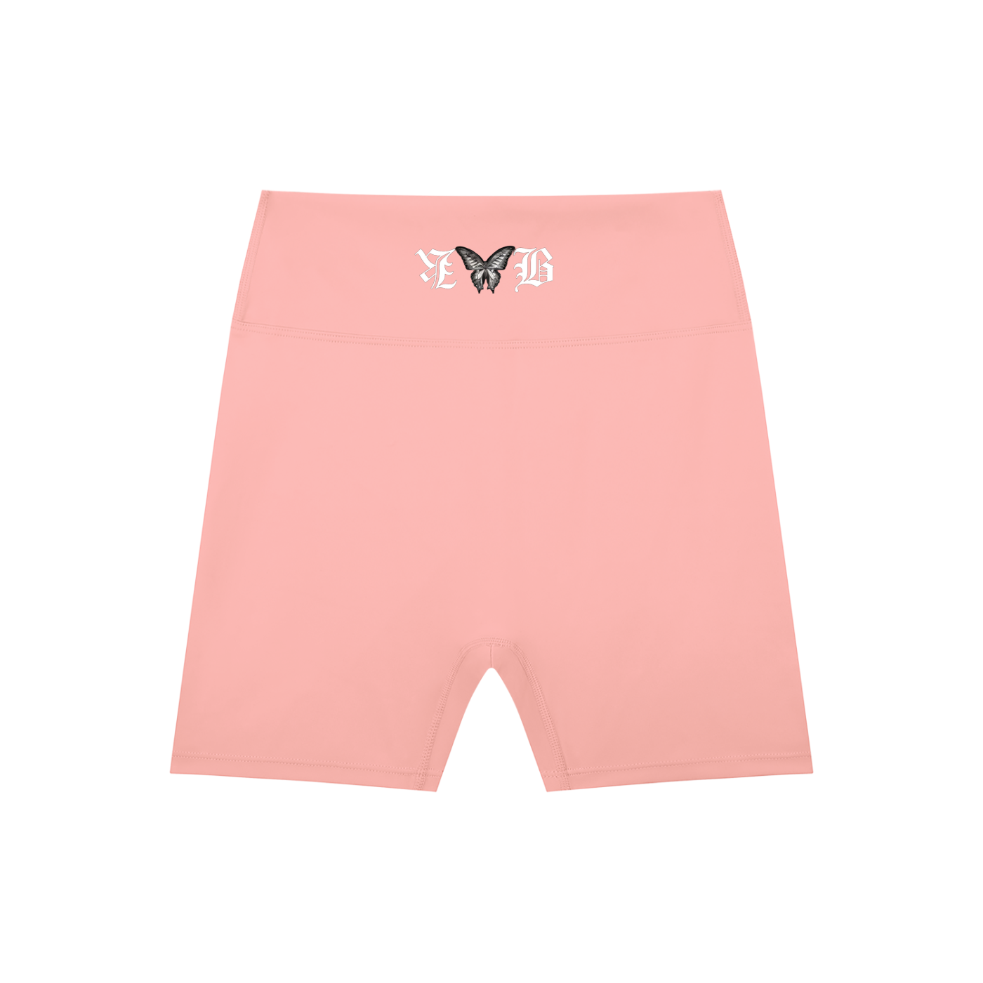 "BODY TEA" High-Waisted Blend Biker Shorts