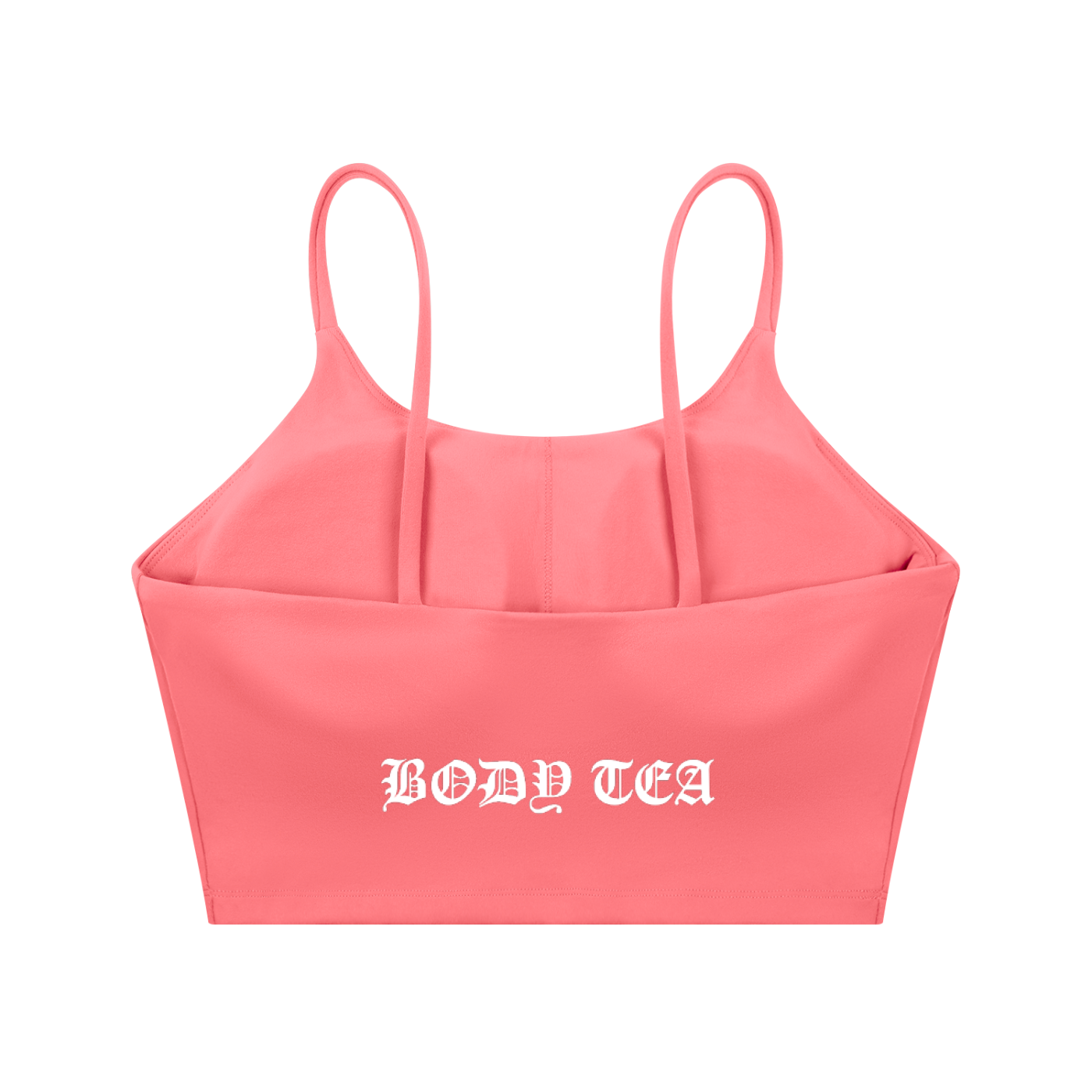 "BODY TEA" Spaghetti Strap Yoga Sports Bra