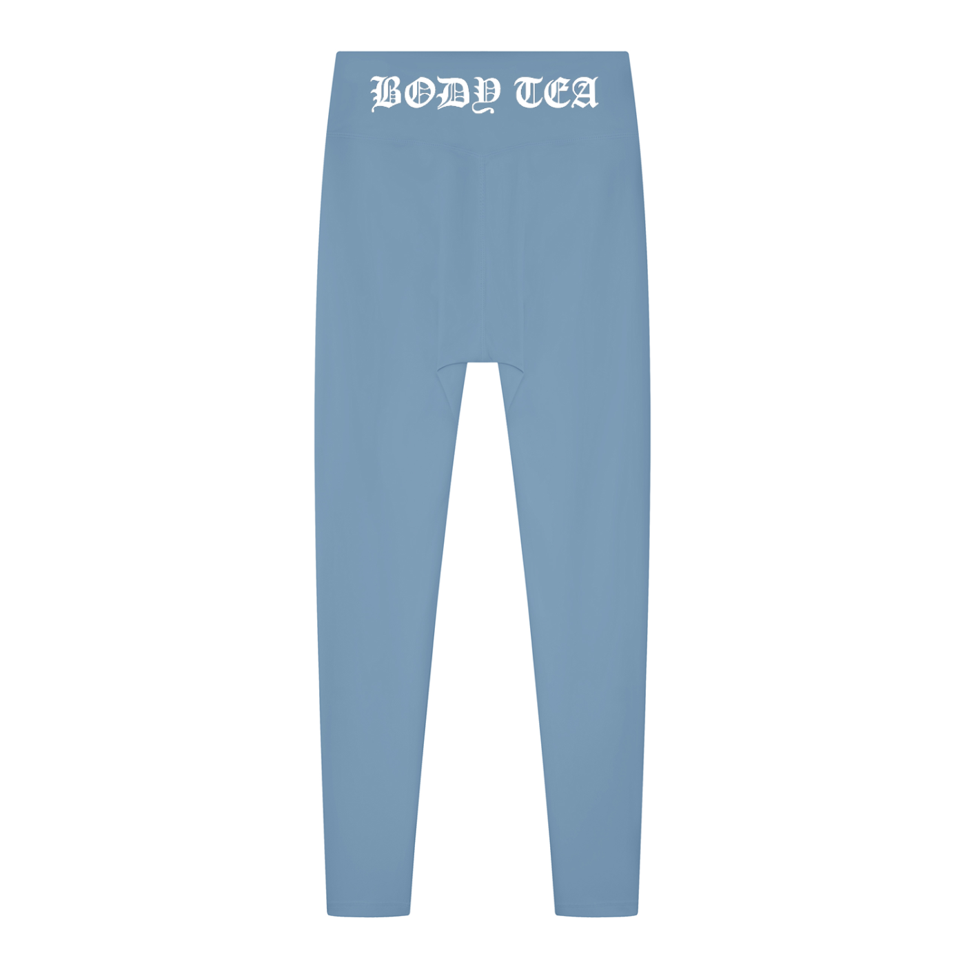 Damen-Leggings mit hoher Taille, unifarben