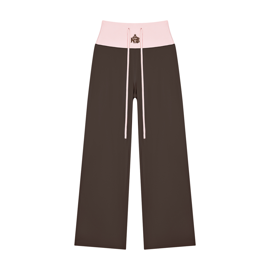 KHBS Color Block Yoga Flare Leggings