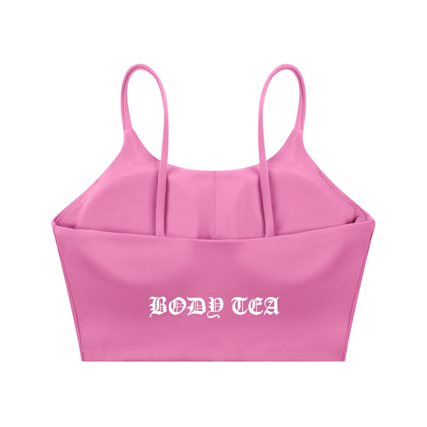 "BODY TEA" Spaghetti Strap Yoga Sports Bra