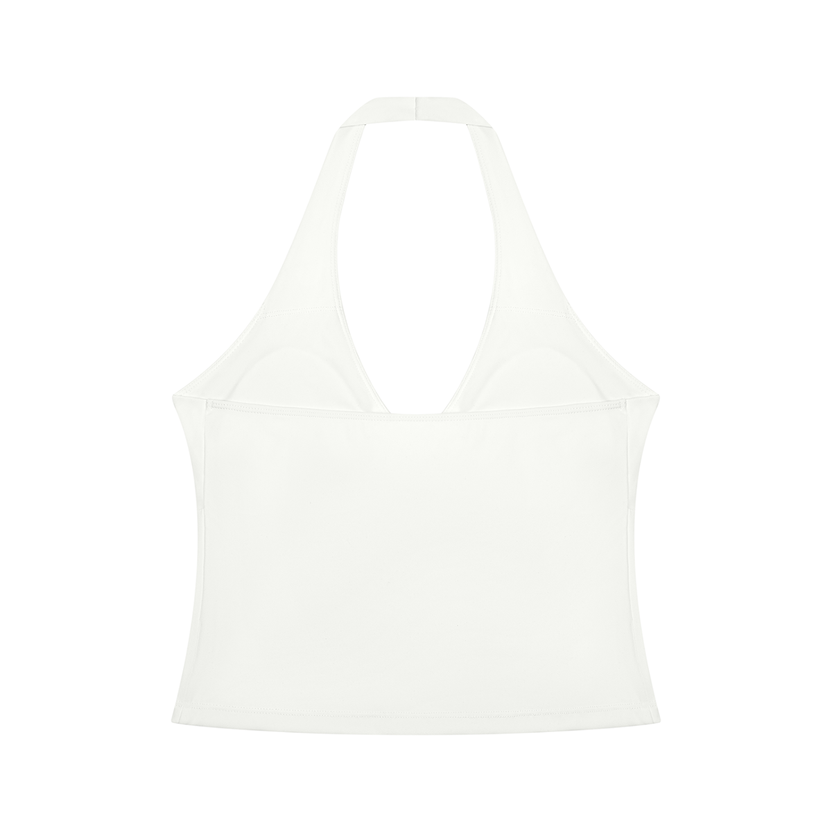 " JUST A GIRL" Women’s Ruched Halter Yoga Tank Top