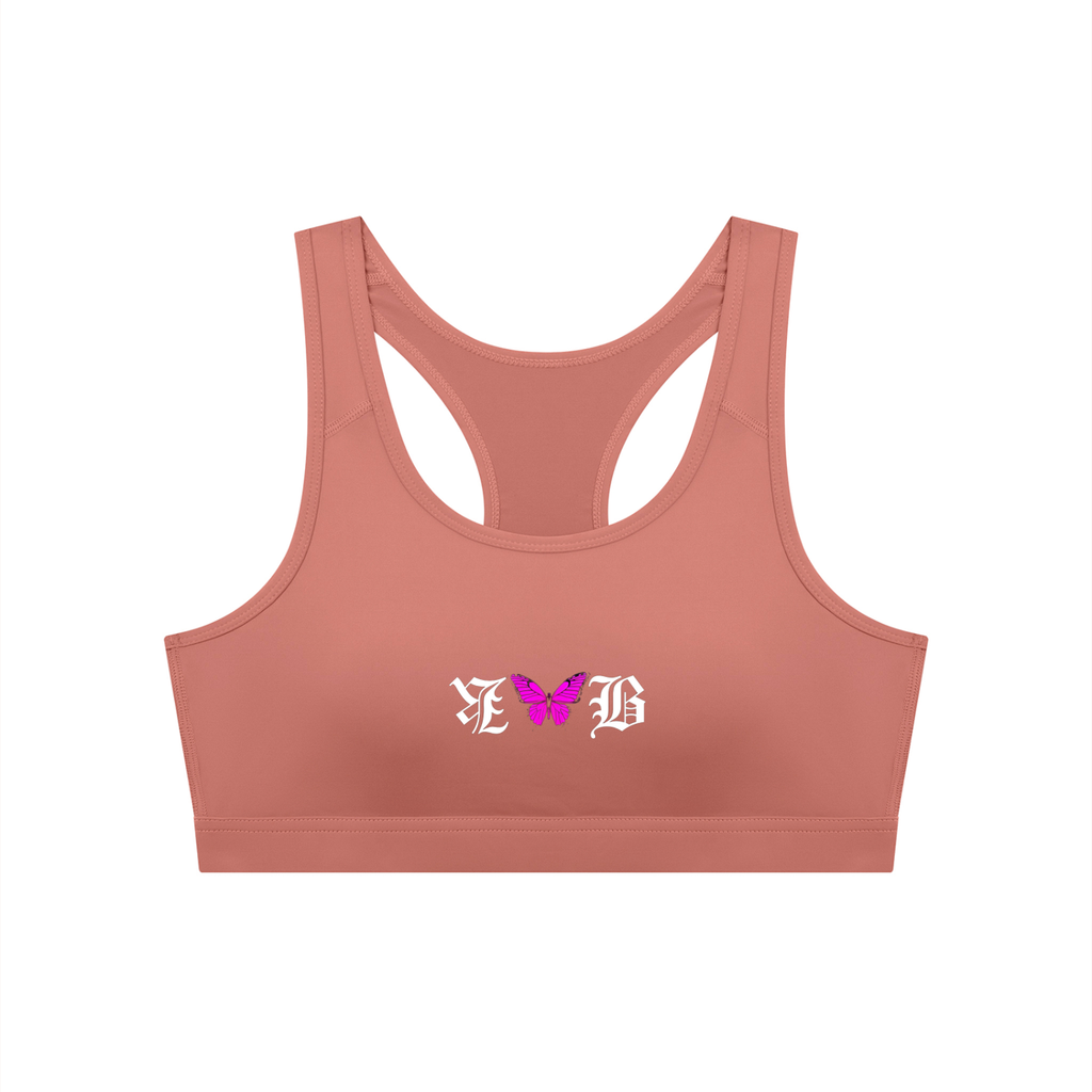 KHBS Lycra Cropped Sport Bra