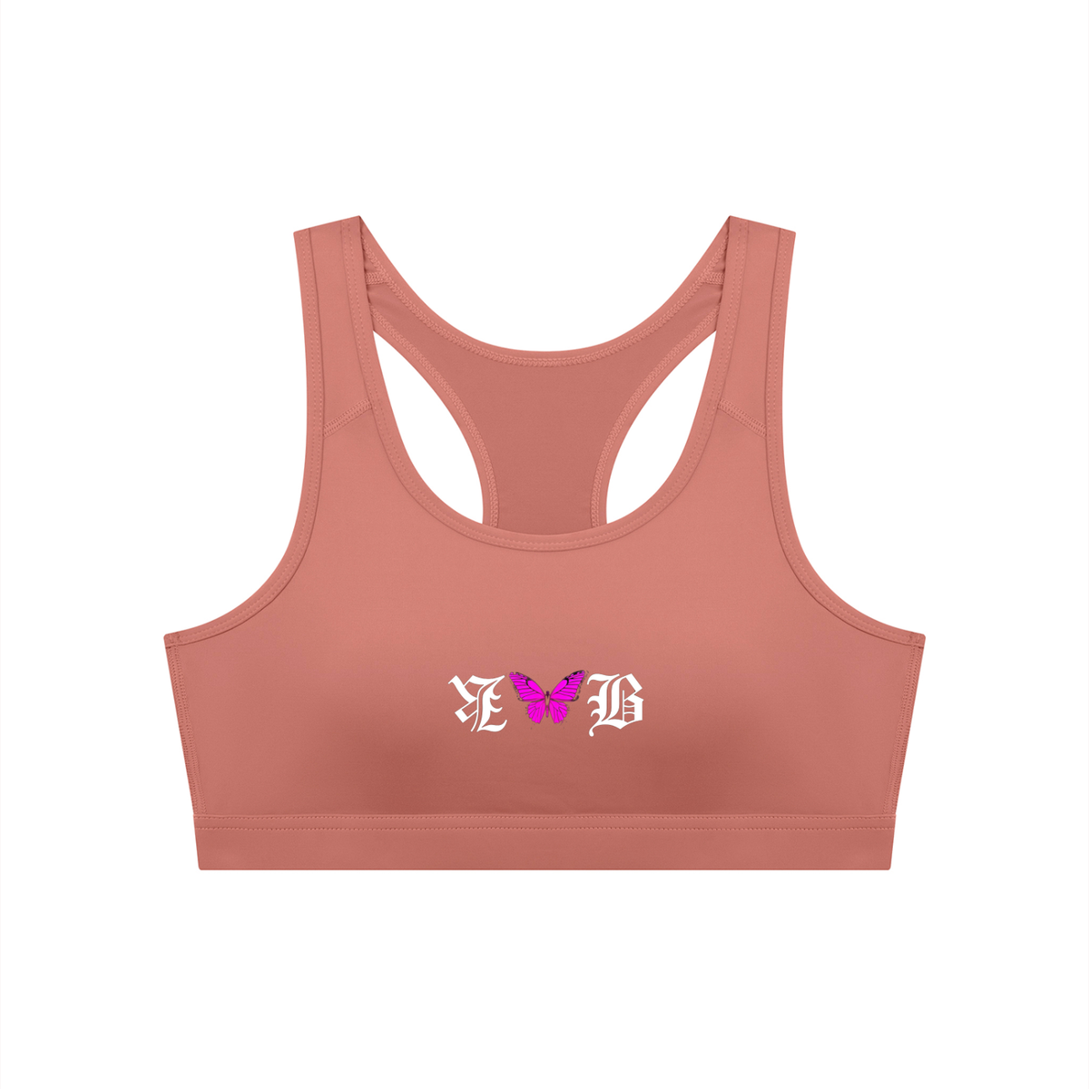 KHBS Lycra Cropped Sport Bra