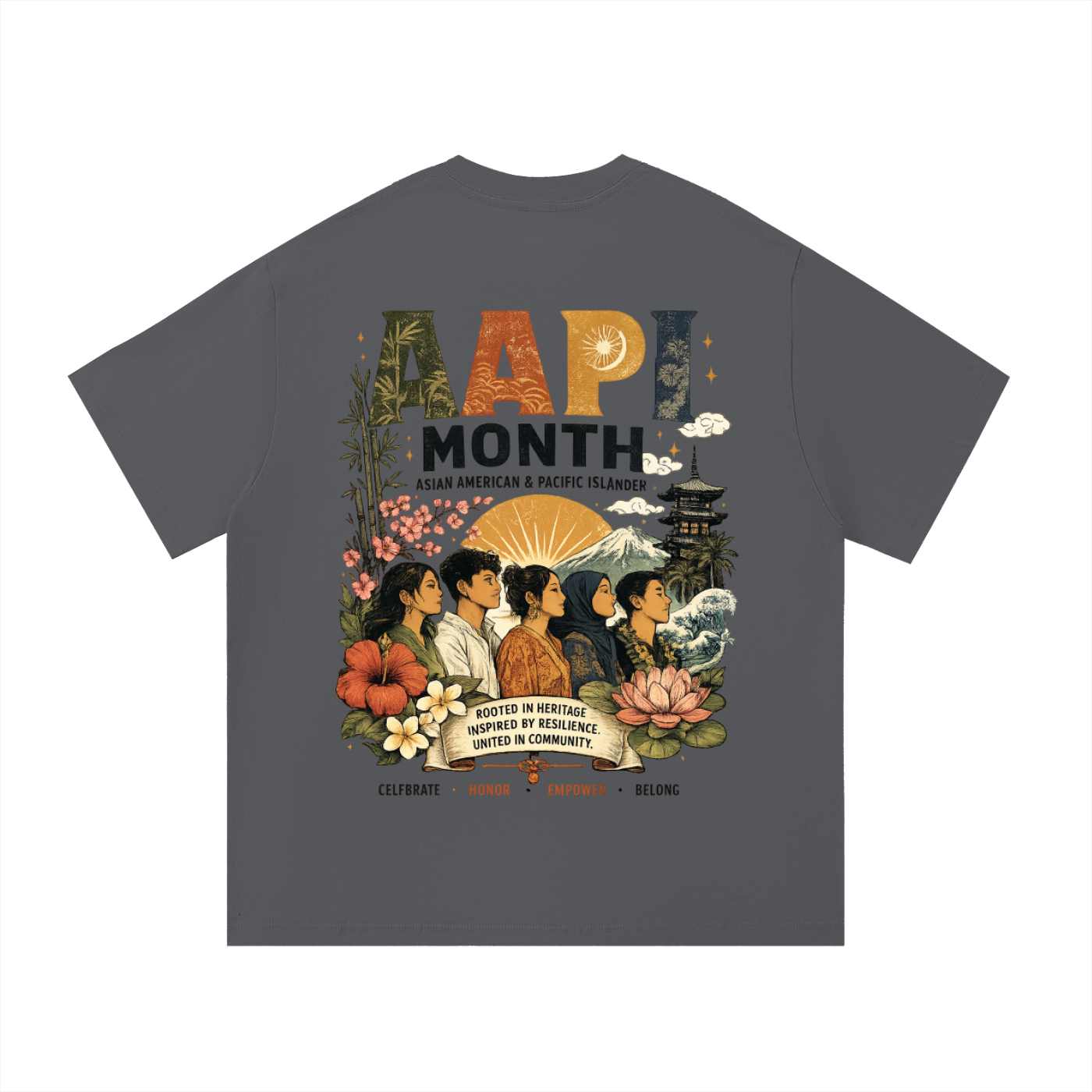 "AAPI" Cotton T-Shirt