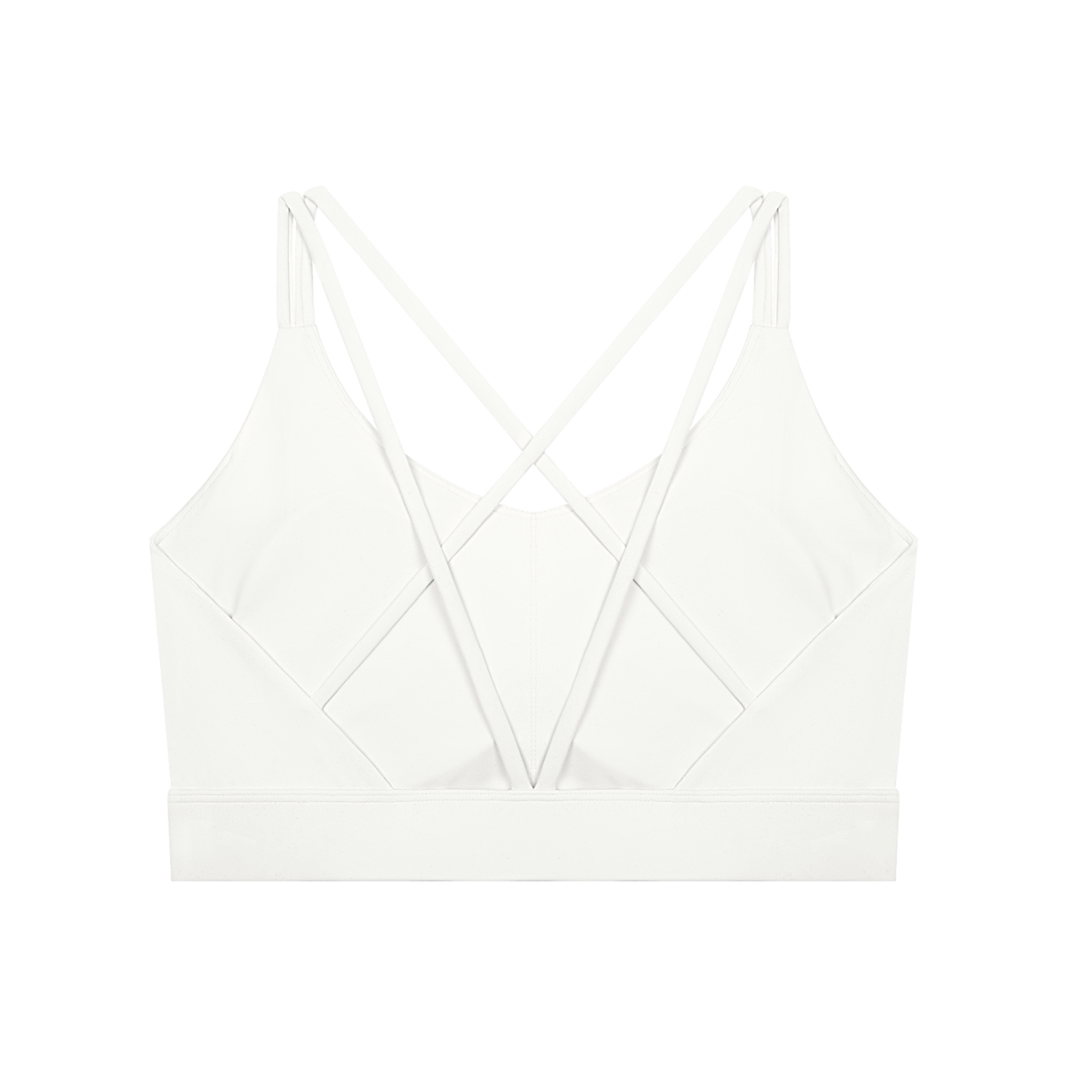 "JUST A GIRL" Women's Lycra Cropped Yoga Sport Bra