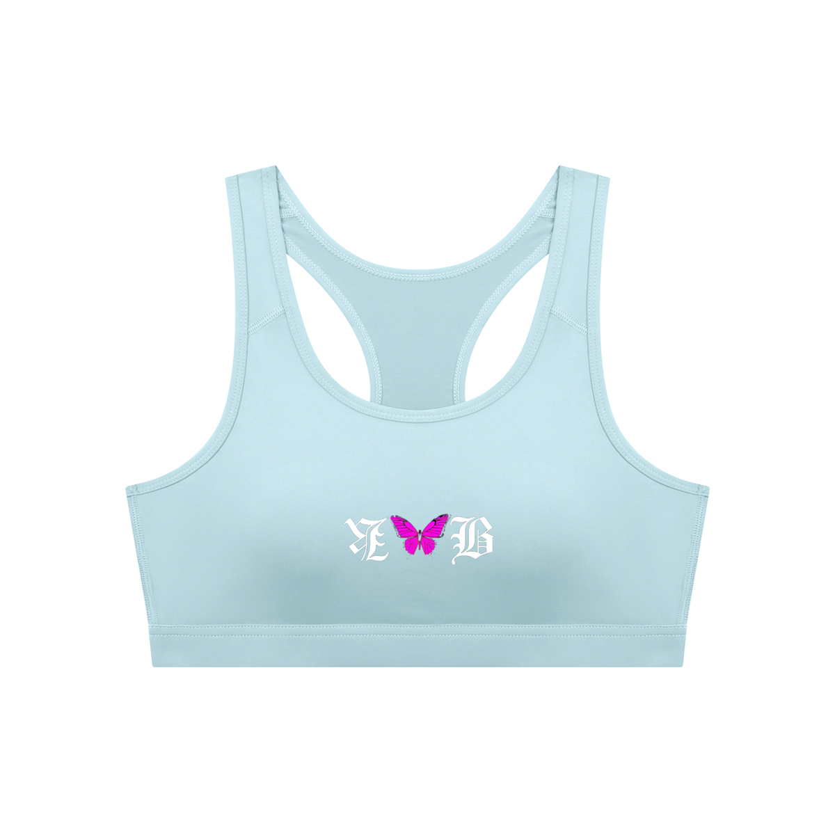 KHBS Lycra Cropped Sport Bra