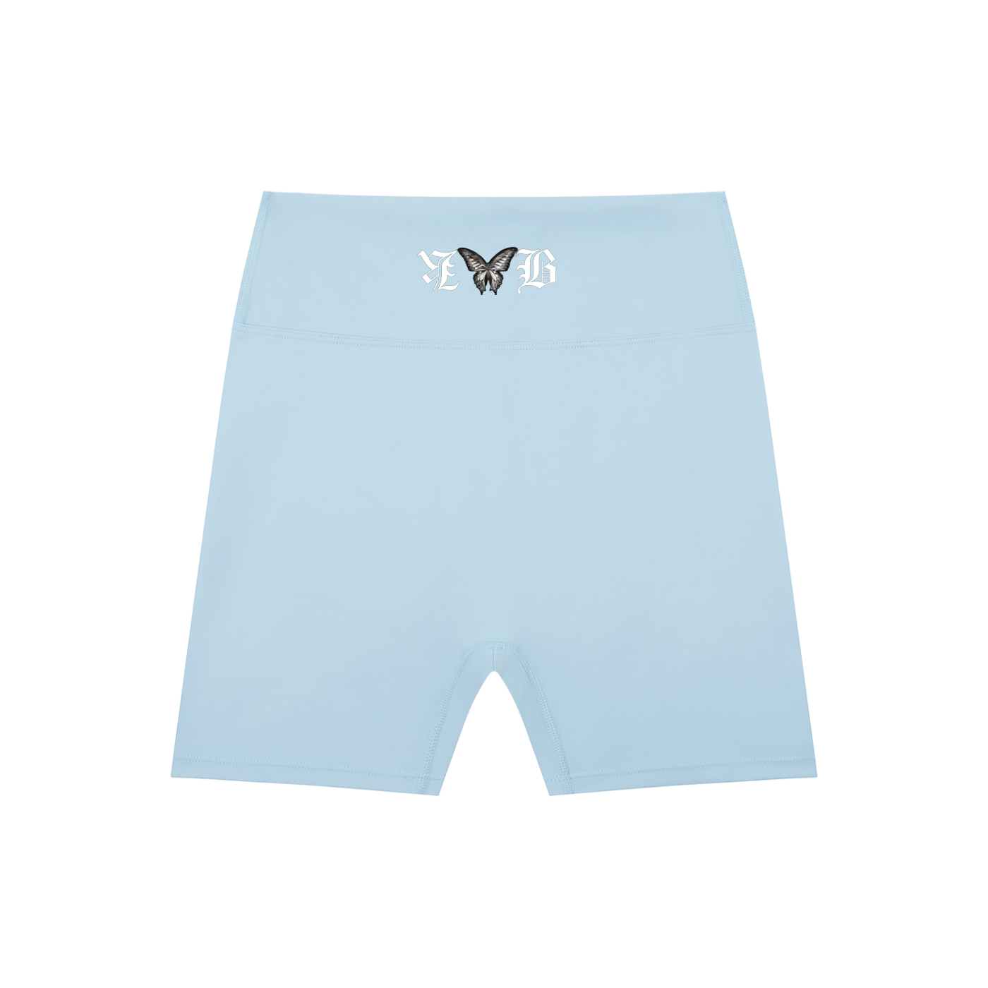 "BODY TEA" High-Waisted Blend Biker Shorts