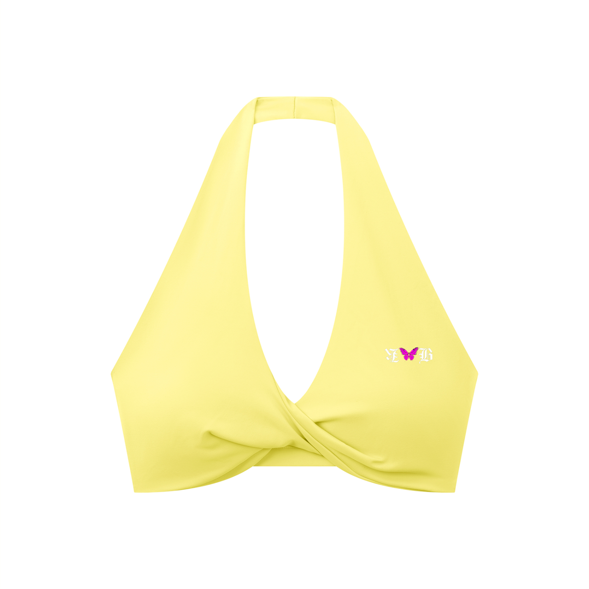 KHBS Ruched Halter Yoga Tank
