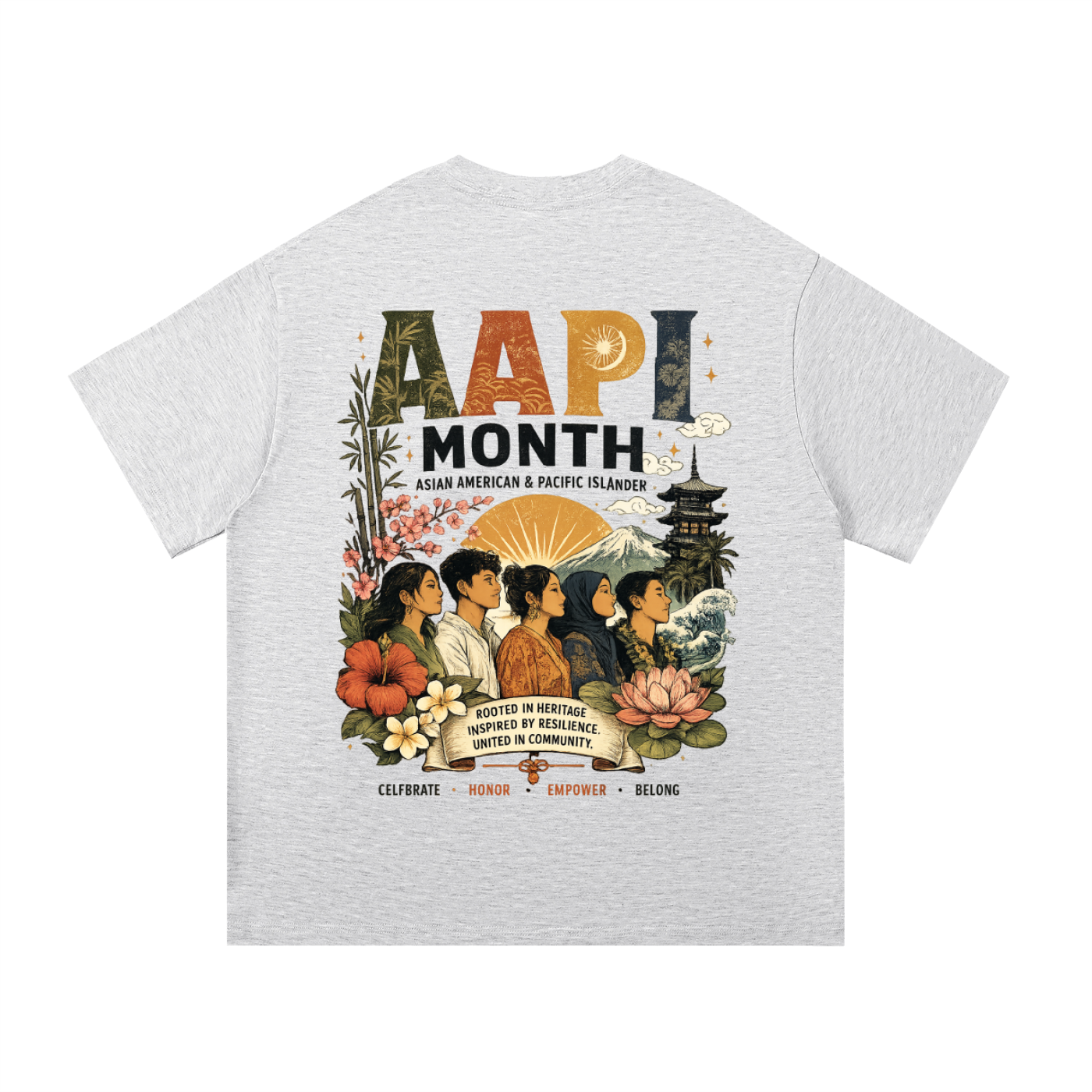 "AAPI" Cotton T-Shirt