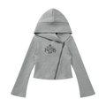 Women's Bell Sleeve Full Zip Hoodie