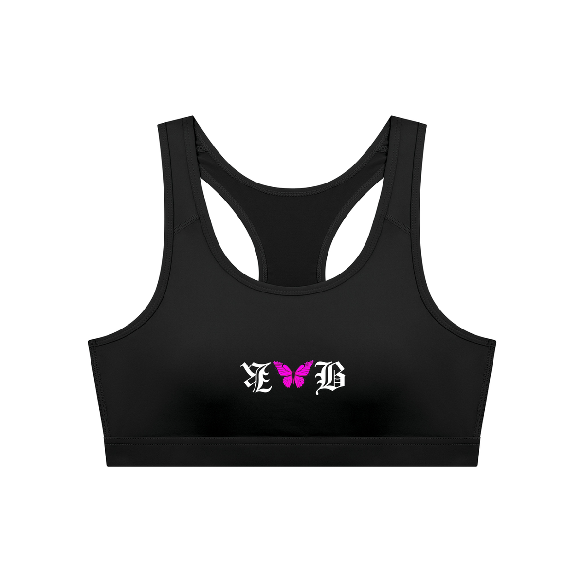KHBS Lycra Cropped Sport Bra