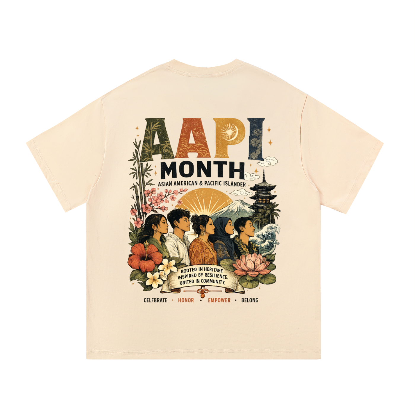 "AAPI" Cotton T-Shirt