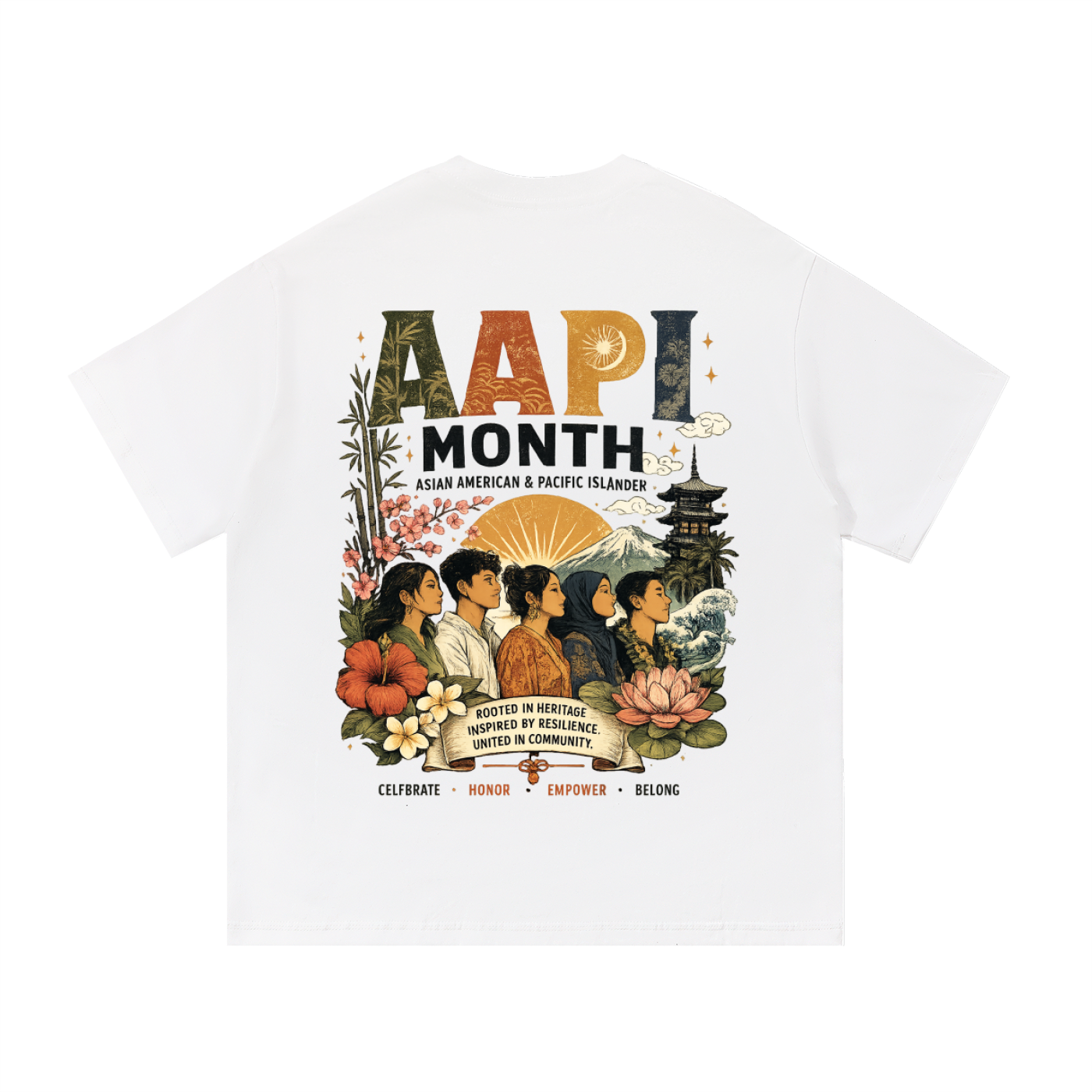 "AAPI" Cotton T-Shirt