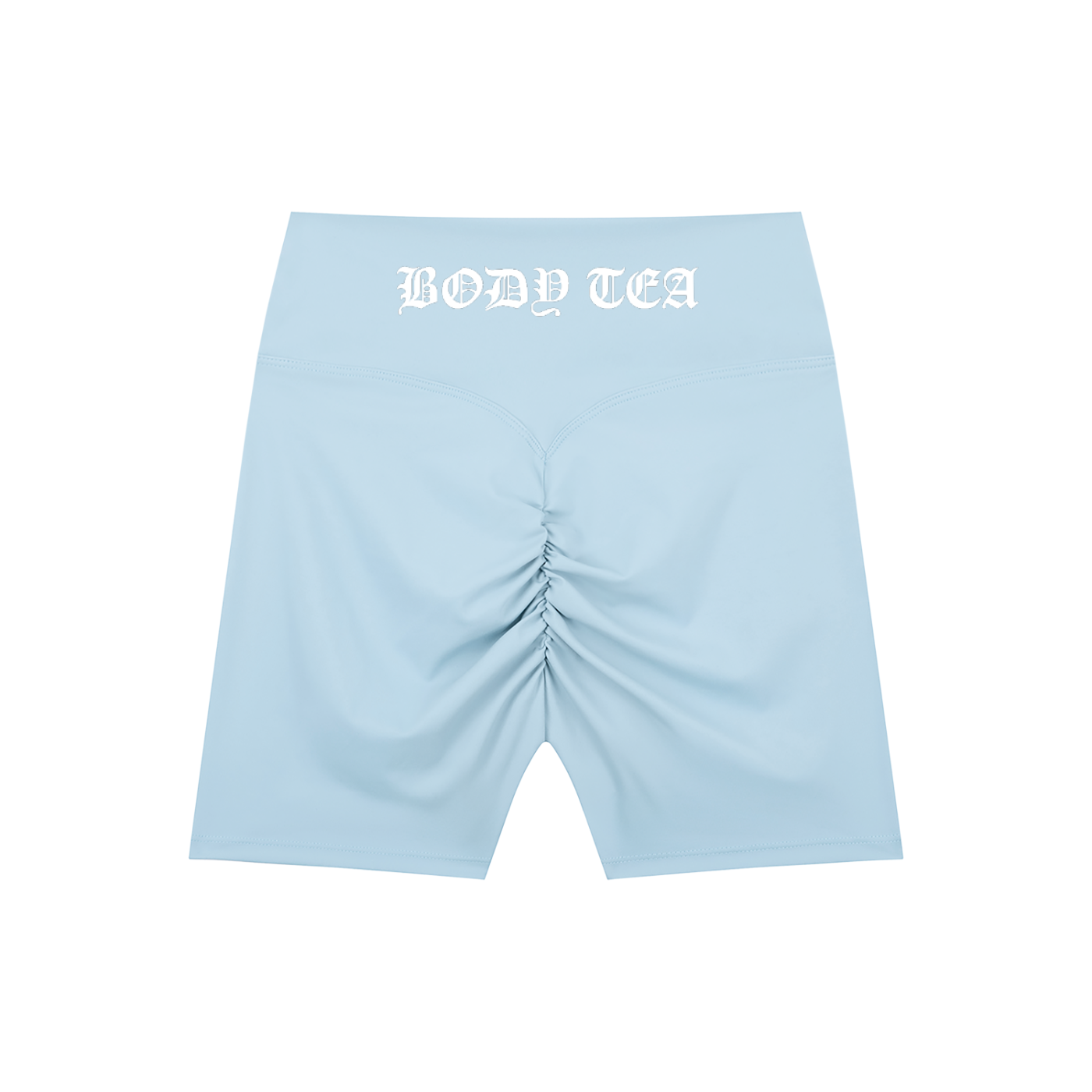 "BODY TEA" High-Waisted Blend Biker Shorts