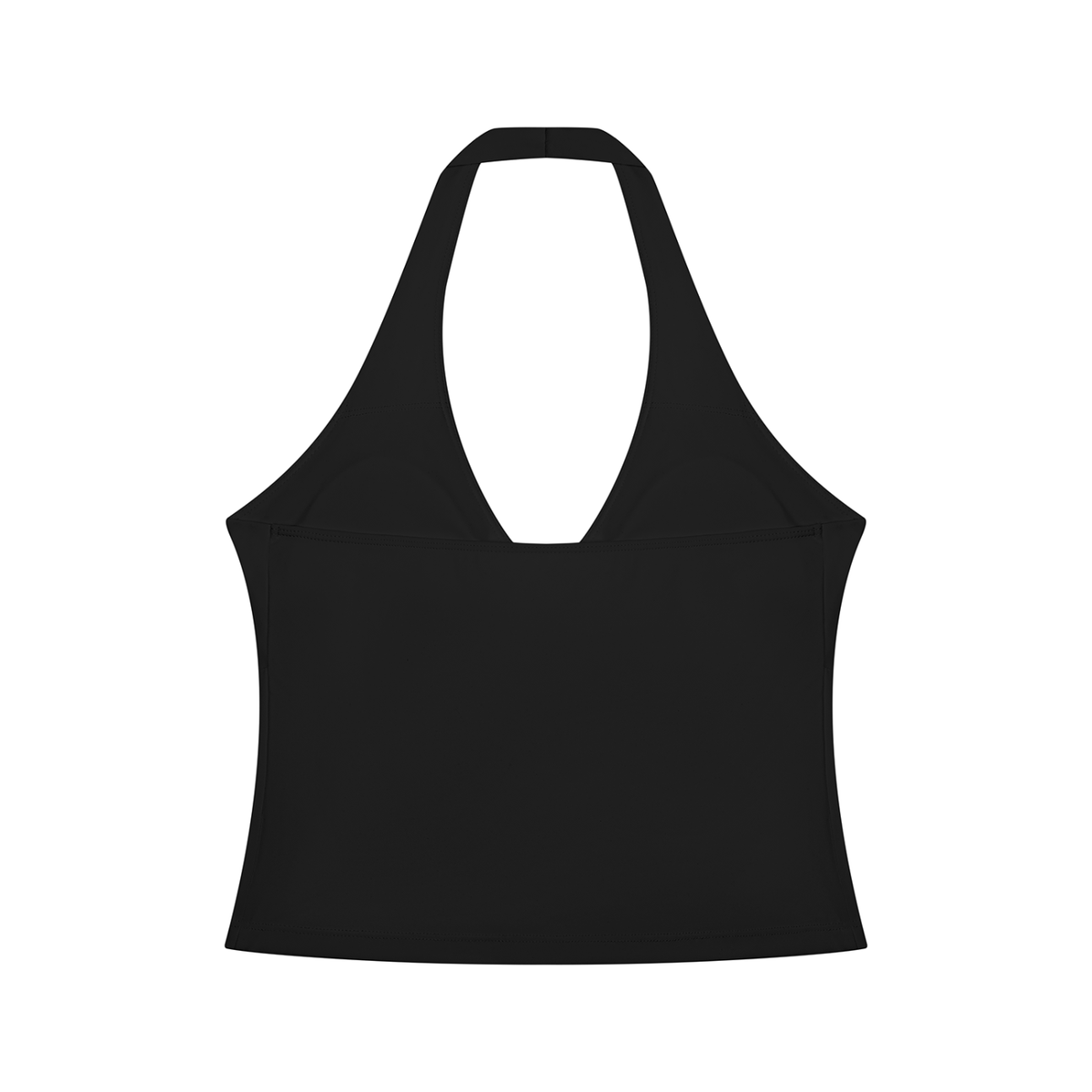 " JUST A GIRL" Women’s Ruched Halter Yoga Tank Top