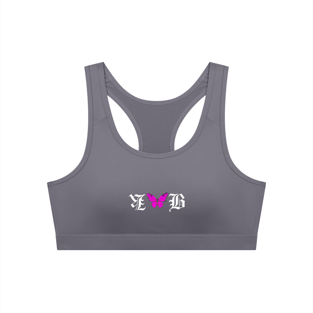 KHBS Lycra Cropped Sport Bra