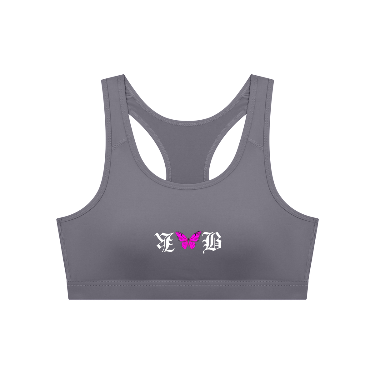 KHBS Lycra Cropped Sport Bra
