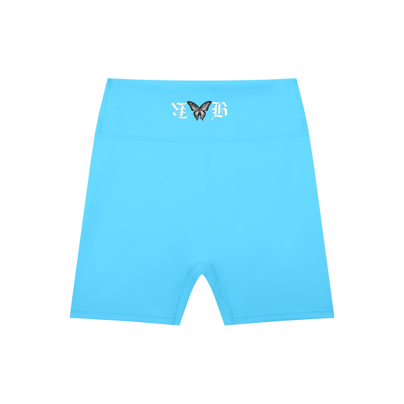 "BODY TEA" High-Waisted Blend Biker Shorts