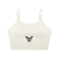 "BODY TEA" Spaghetti Strap Yoga Sports Bra