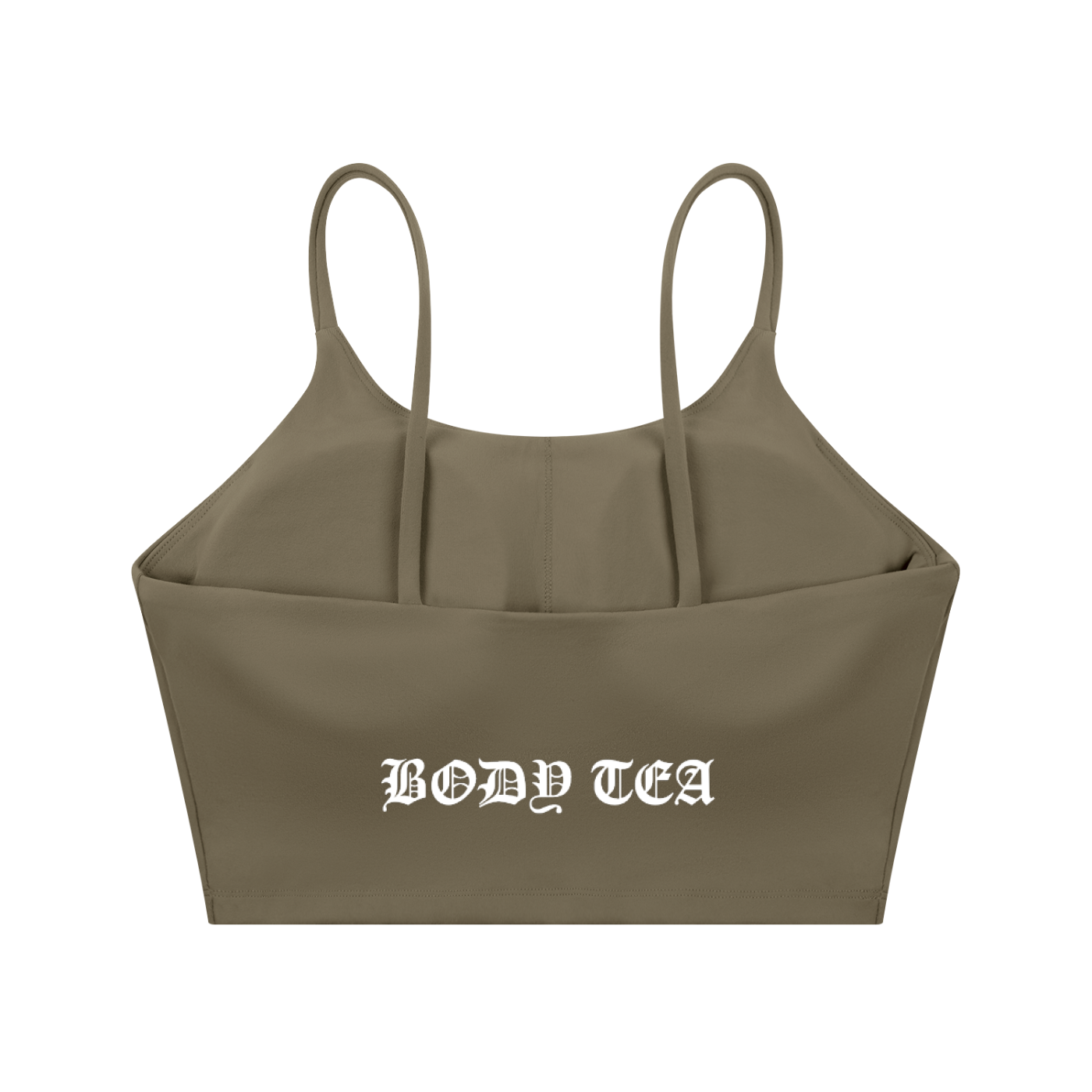 "BODY TEA" Spaghetti Strap Yoga Sports Bra