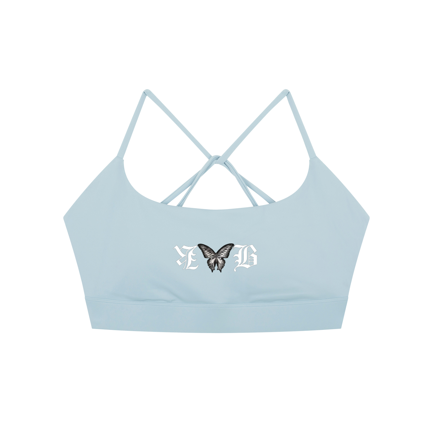 Strappy Criss Cross Yoga Sports Bra