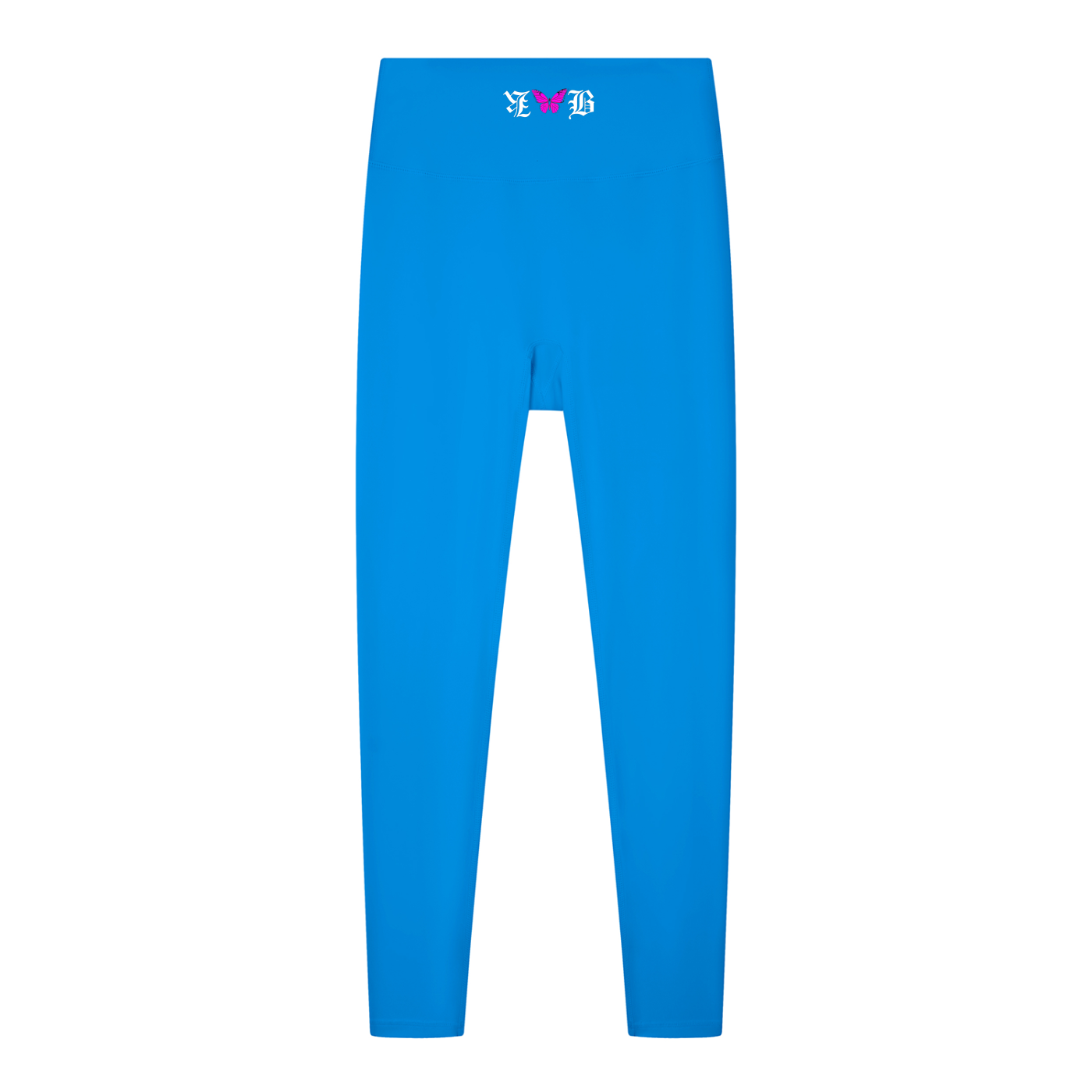 Damen-Leggings mit hoher Taille, unifarben