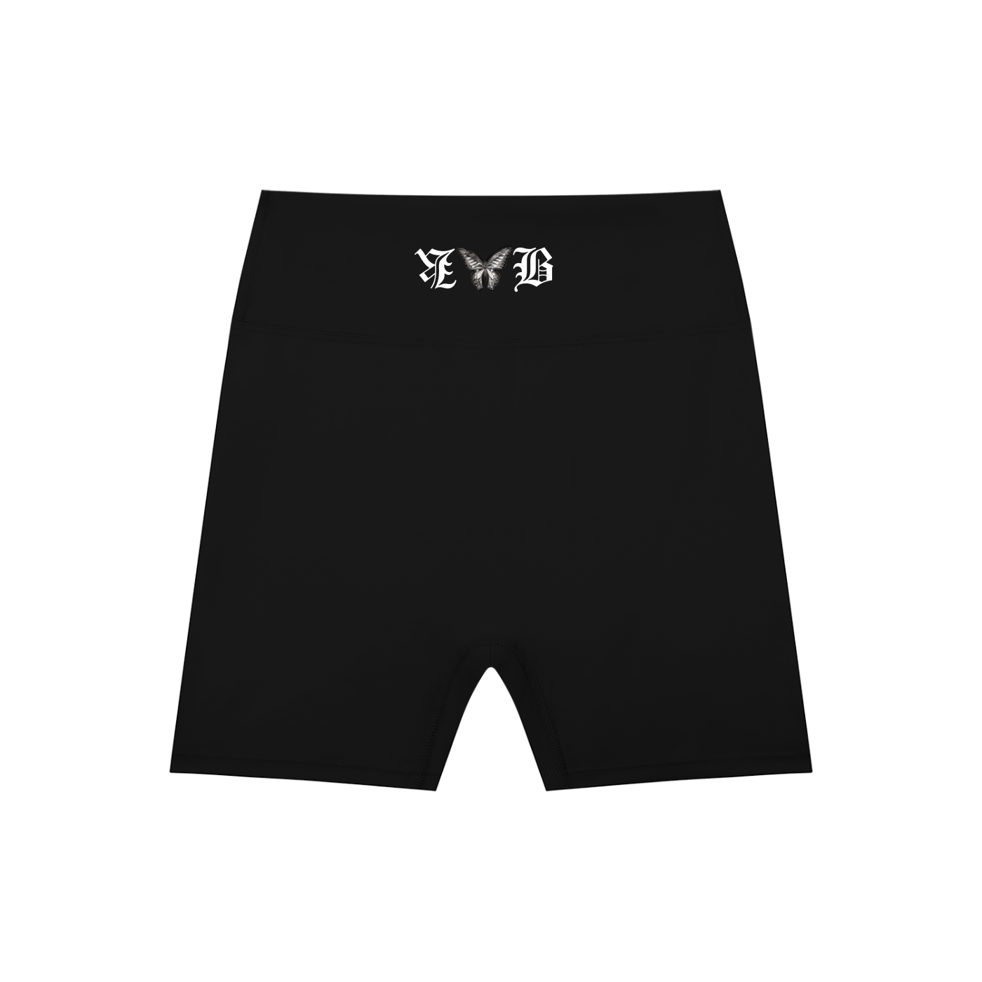 "BODY TEA" High-Waisted Blend Biker Shorts