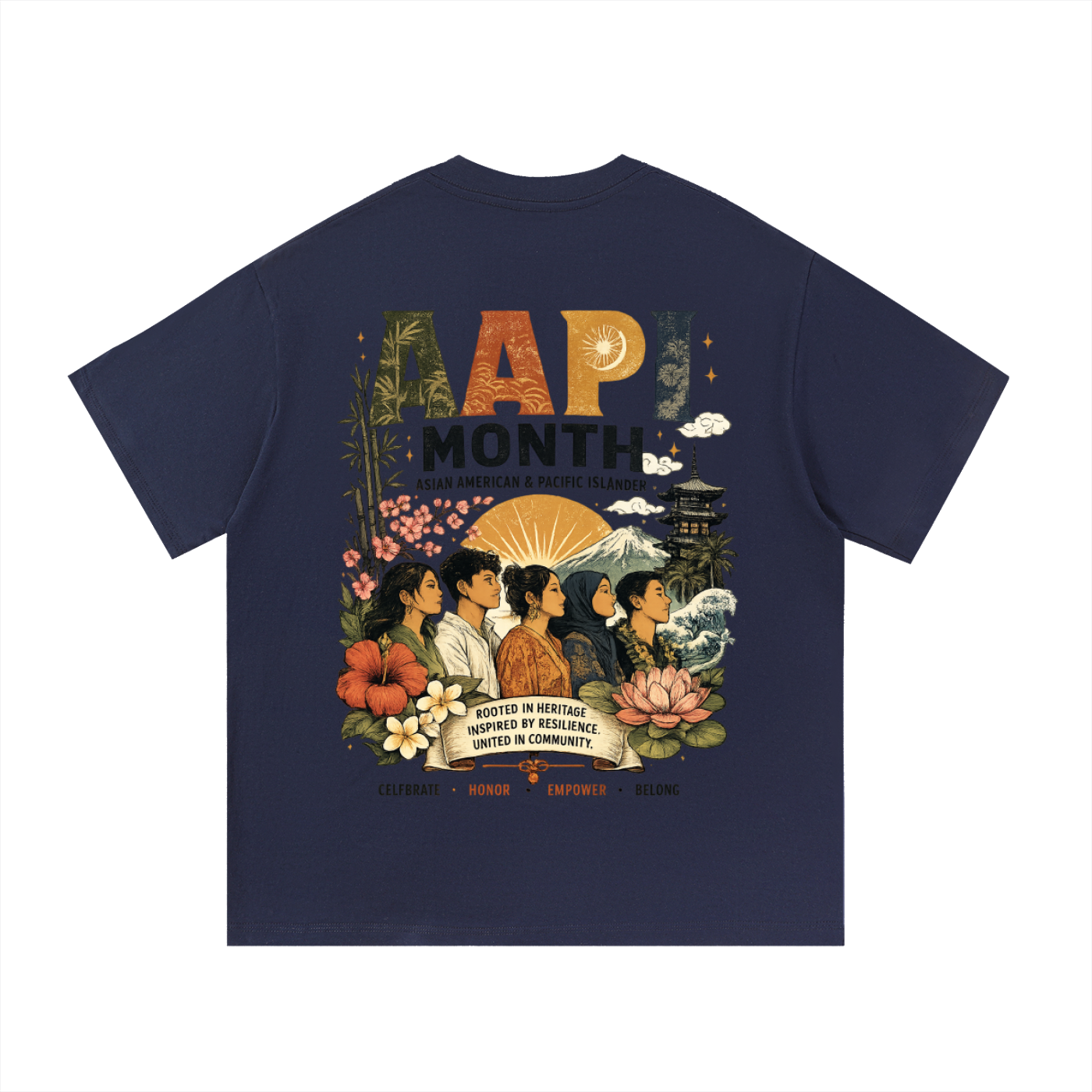 "AAPI" Cotton T-Shirt