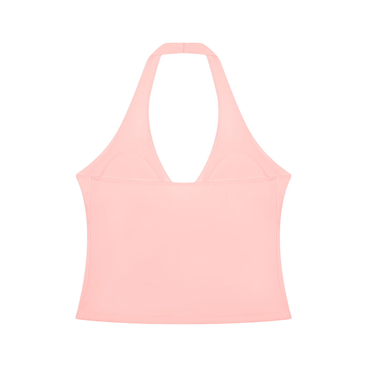 " JUST A GIRL" Women’s Ruched Halter Yoga Tank Top