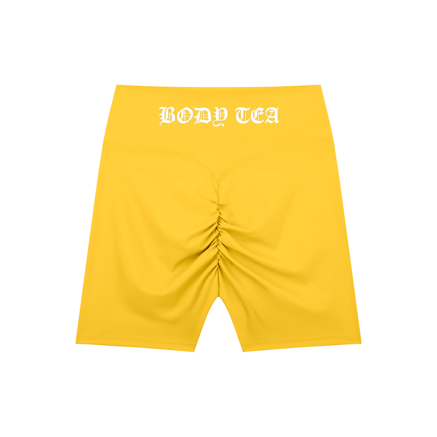 "BODY TEA" High-Waisted Blend Biker Shorts