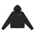 KHBS Women's Raw Edge Full-Zip Hoodie