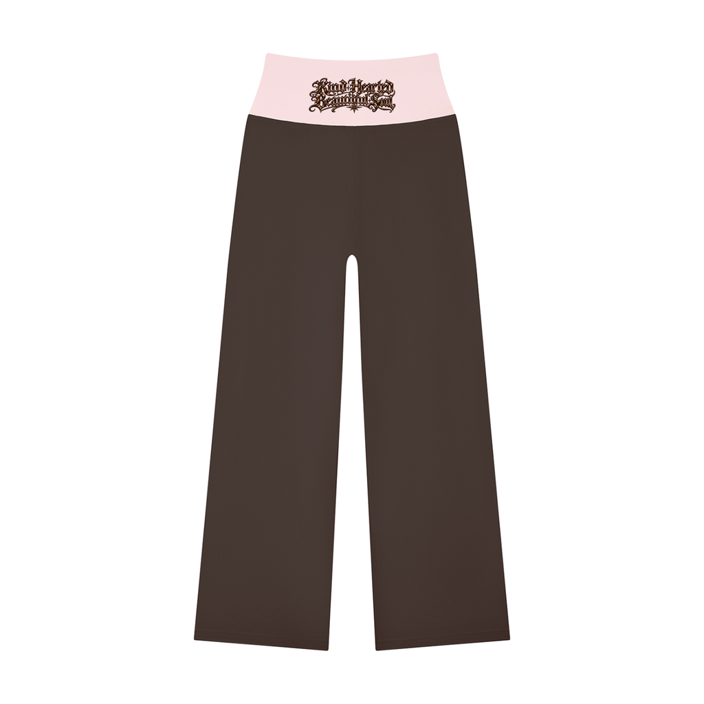KHBS Color Block Yoga Flare Leggings