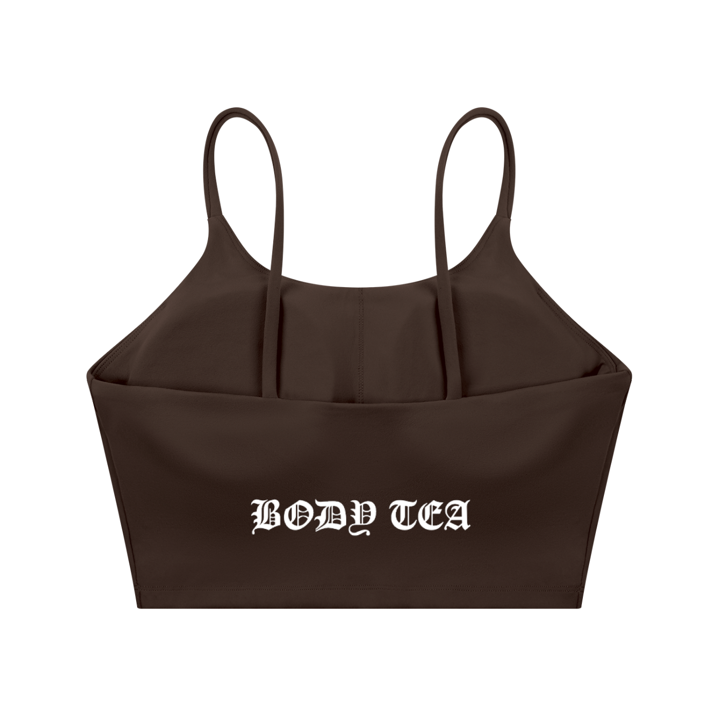 "BODY TEA" Spaghetti Strap Yoga Sports Bra