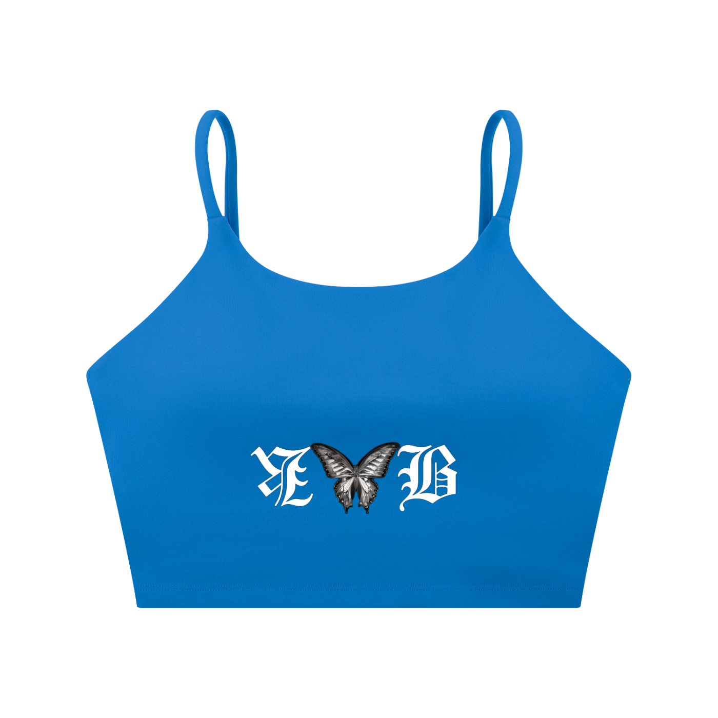 "BODY TEA" Spaghetti Strap Yoga Sports Bra