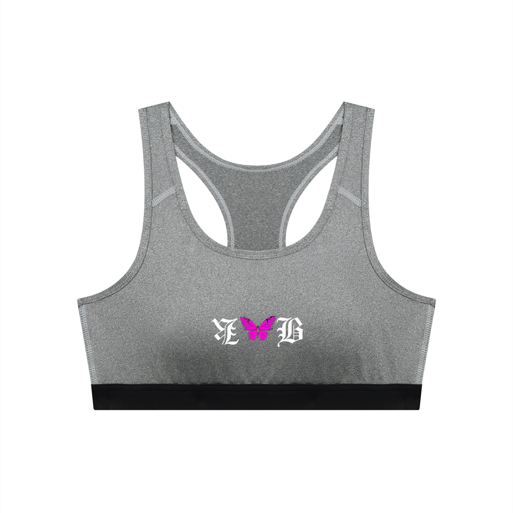 KHBS Lycra Cropped Sport Bra