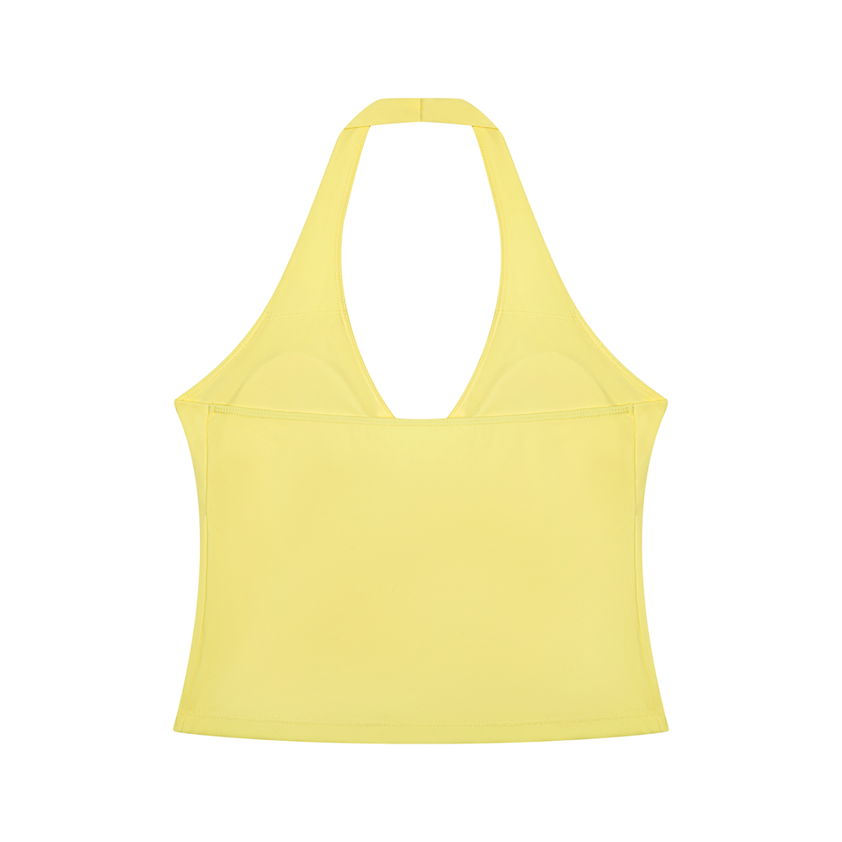 " JUST A GIRL" Women’s Ruched Halter Yoga Tank Top