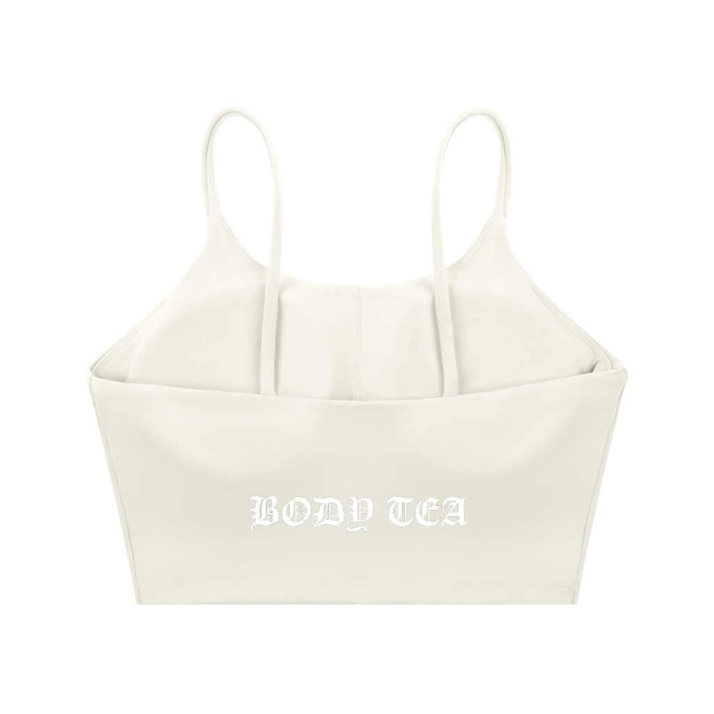 "BODY TEA" Spaghetti Strap Yoga Sports Bra